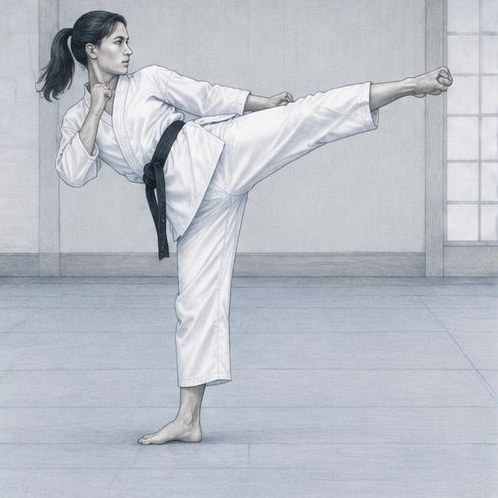 Mawashi-Geri (Roundhouse Kick)