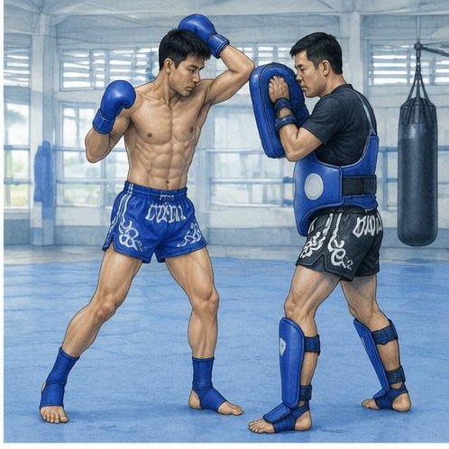 Sok Tod (Diagonal Slash Elbow)